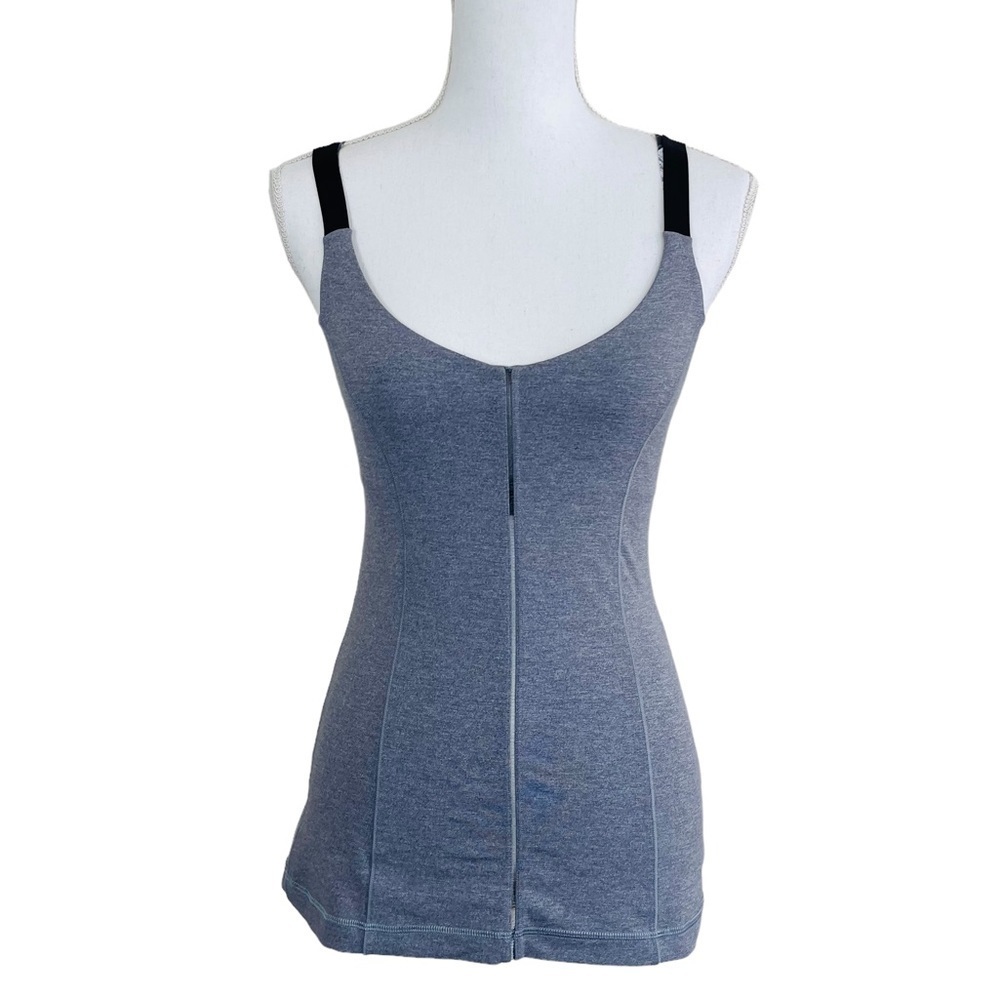 Lululemon Hot To Street Tank Top Heathered Slate / Slate Size 4 - Picture 10 of 16